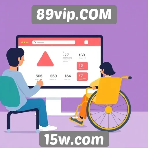 Acessibilidade e interface do usuário no 89vip.COM